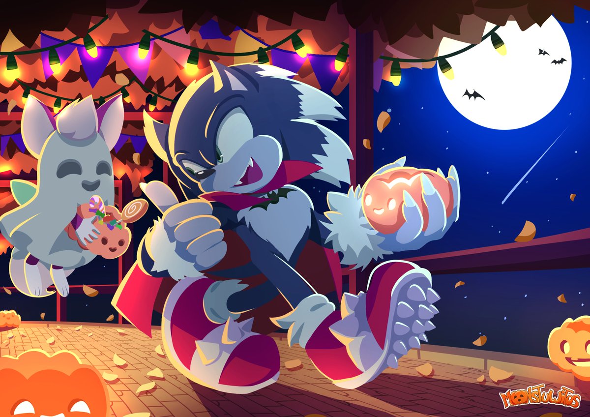 monstuwitos's tweet photo. Halloween Sonic Werehog and Chip - Sonic Unleashed

#sonicthehedgehog #SEGA #SEGAfanart https://t.co/O6K6zH5CCb