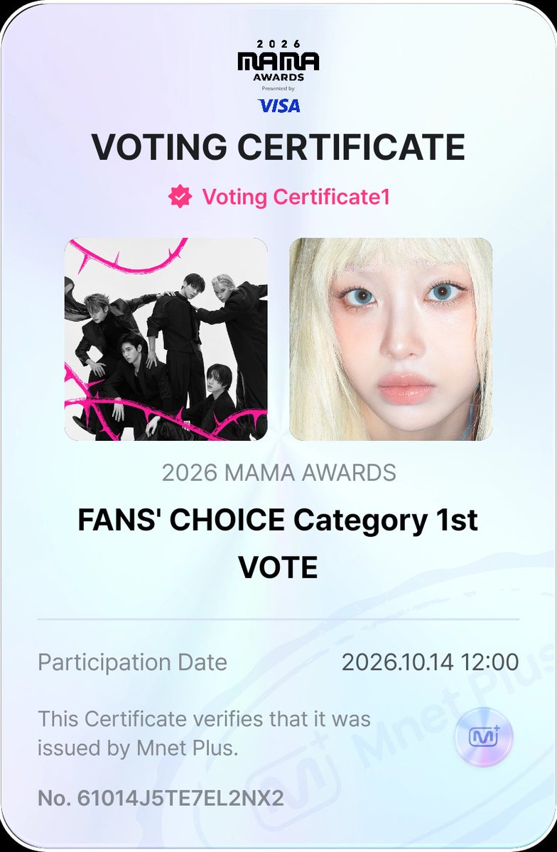 milowgyuu's tweet photo. DINÁMICA PARA LOS VOTOS DE LOS MAMA DE TXT 

- comparte tu certificado de votación 
- tu canción favorita de txt
- tu bias 
- 5 mutis que quieres que lo hagan
- los # correspondientes 
@i9kgyu @beomgatitoz @beomherz @emo_choibeomgyu @be0miz 

#2026MAMAVOTE
#TOMORROWXTOGETHER https://t.co/y694z9b9rF