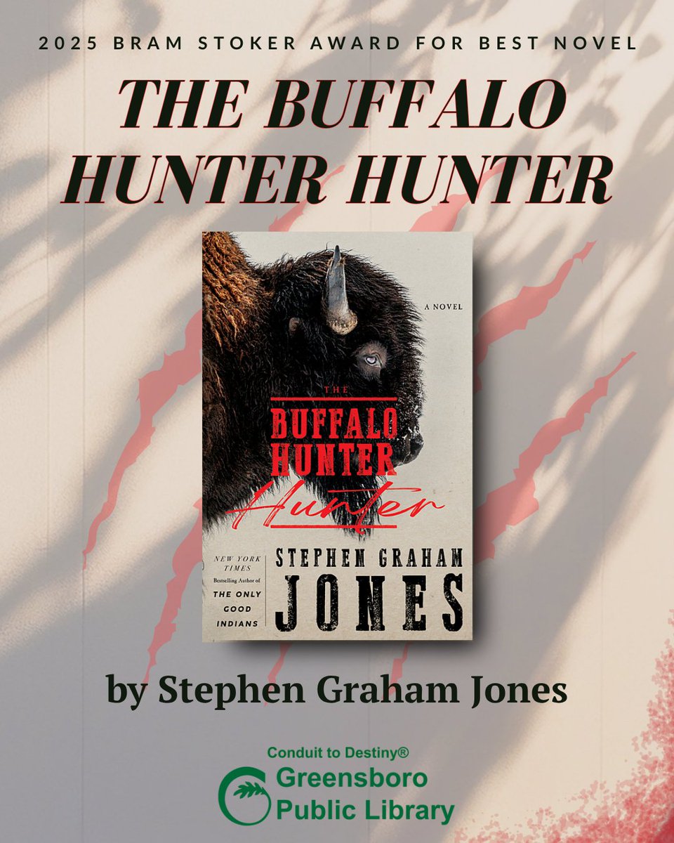 GSOLibrary's tweet photo. Looking for your next hauntingly good read?

The Bram Stoker Awards are presented annually by the Horror Writers Association (HWA) for "superior achievement" in dark fantasy and horror writing. Here are some of the winners from 2025 that we have in our collection. https://t.co/iGEwvZo8lO