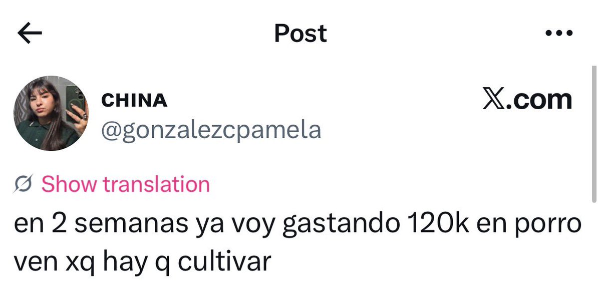 iingridrod's tweet photo. A ver en qué gasta la que no llega a fin de mes por culpa de Milei: https://t.co/srg8mcc3ZF