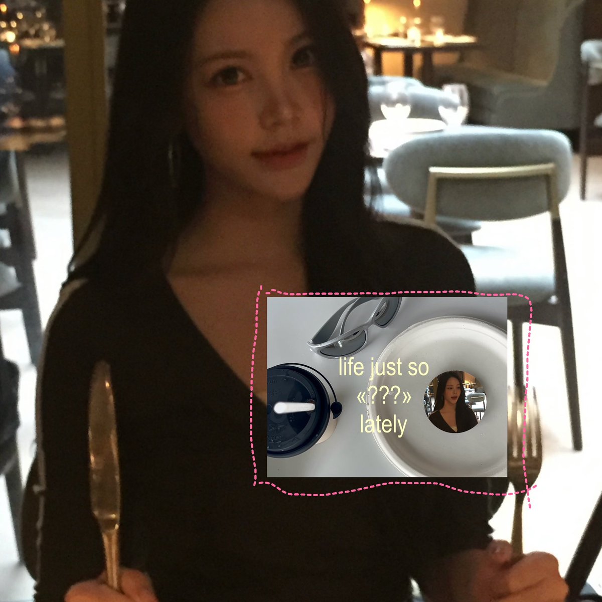 carzmenita's tweet photo. which dream girl would be your dinner companion?

A: ofc, #her! 💭🪴 CARMENITA. save me a seat, pretty girl, i have approximately a million things to tell you and absolutely no intention of letting dinner end early. https://t.co/W9aUu8RGKr
