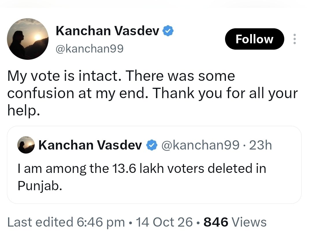 Mrsinha's tweet photo. Meet the Indian Express journalists who create confusion and then clarify it themselves! https://t.co/4qgh4dAvvt