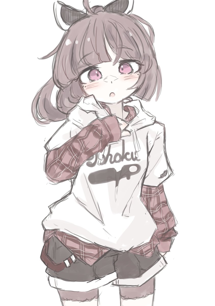 Uzi_528's tweet photo. きりたん私服落描き(1) https://t.co/oVx8HDXwn0