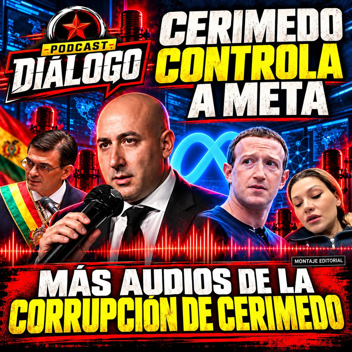 CREATIVOAGENCI2's tweet photo. CERIMEDO CONTROLA A META/MÁS AUDIOS DE LA CORRUPCIÓN DE CERIMEDO #PODCASTDIÁLOGO #CEGARTE
CAP. https://t.co/Uv4YiNiaBE https://t.co/BqbUxfDUix