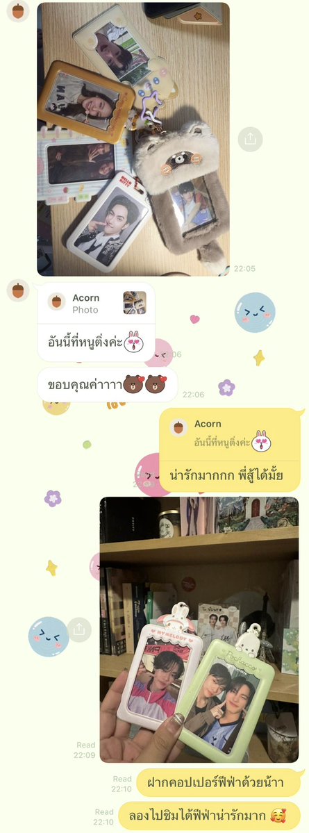 pamplemousse_pp's tweet photo. ลูกสาวพี่ที่ทำงานชอบน้องเซฟเลยจะให้การ์ดเด็กๆ แต่ไม่ลืมที่จะขายคอปฟ่าให้เด็กๆชิม เหมือนแม่เข้าทุกวันจริงๆละ รับสองหมีไปชิมด้วยจ้าา https://t.co/4tB2bFsKcZ