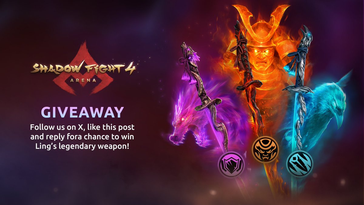 SFArenaGame's tweet photo. We’re giving away Ling’s legendary weapon! 5 lucky winners will receive the “Blade of the Primordials” ⚔️

✅ Follow us on X - @SFArenaGame;
❤️ Like this post;
💬 Reply to this post.

We’ll announce the results next Wednesday, October 21, in the replies below. https://t.co/oehx9dMPbl