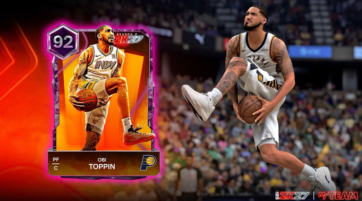 2KDispatch's tweet photo. 🚨 #NBA2K27 MyTEAM SEASON 2 REWARDS 🔥

• Level 1: Diamond Jason Kidd
• Level 10: Pink Diamond Obi Toppin
• Level 20: Galaxy Opal Roy Hibbert
• Level 28: Diamond Coach Joe Mazzulla
��� Level 30: Dark Matter Devin Vassell
• Level 35: Pixel Cut WNBA Kelsey Mitchell
• Level 40: Pixel Cut Karl-Anthony Towns