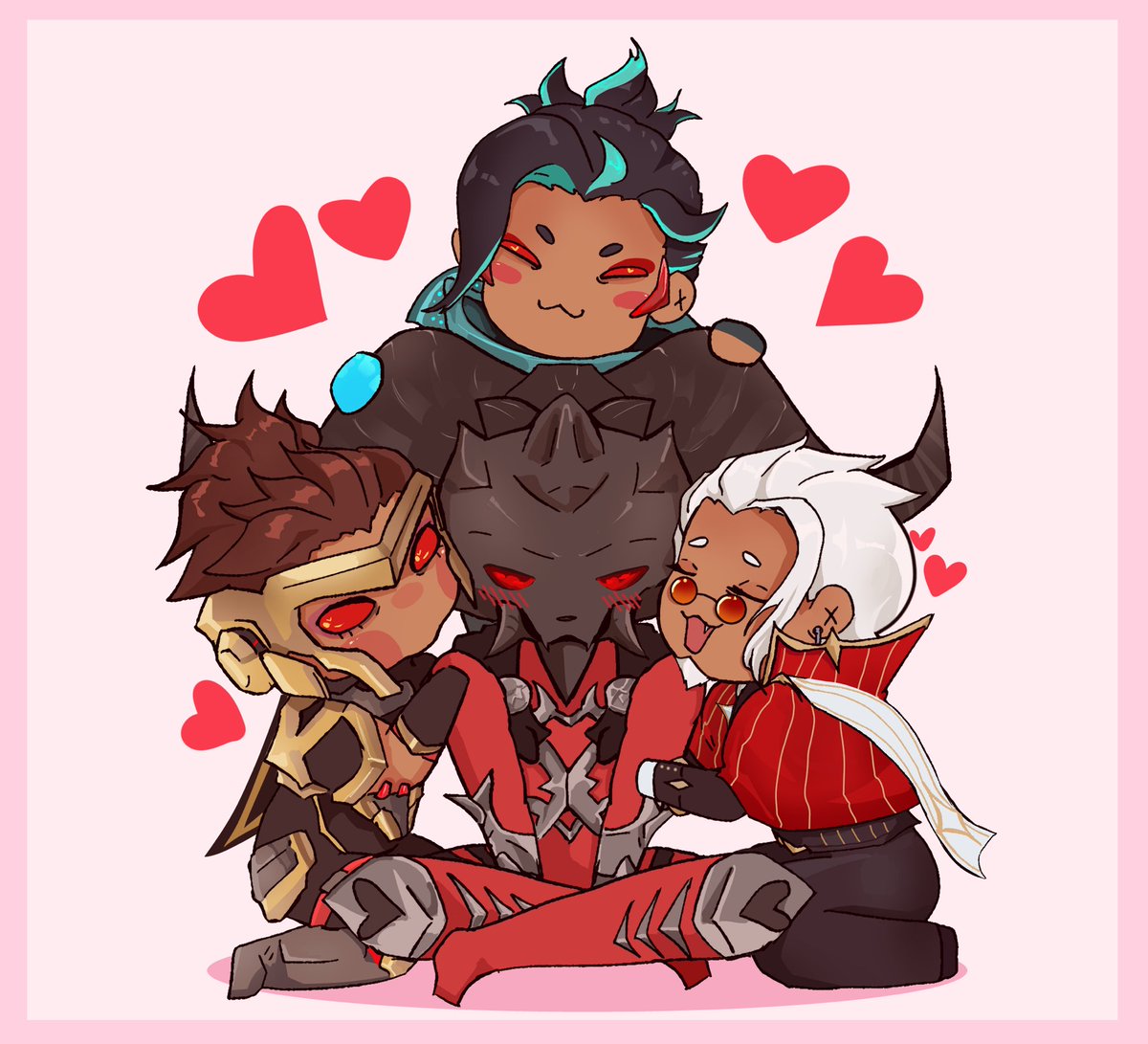 AngelofKhonshu's tweet photo. So many Null Protocol AUs with Mephisto Ramattra 🥰
Thanks to @ruramme for doing this for me it’s so cute I love it 🥹😭❤️
#nullprotocol #emrexramattra https://t.co/Yc0WGSBW6N