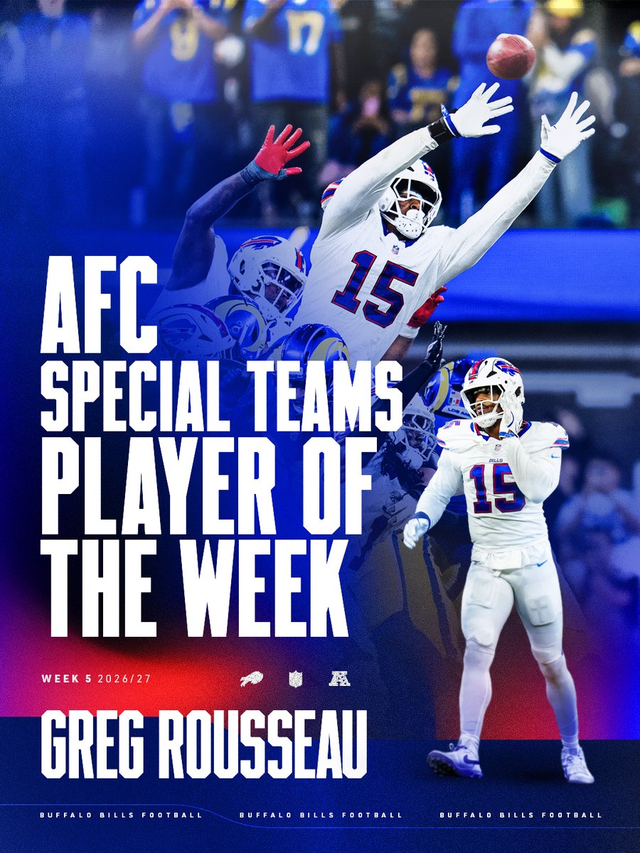BuffaloBills's tweet photo. Game changer. 😤

@gregrousseau | https://t.co/u6mwo2eCDC https://t.co/NAD2GDrNjc