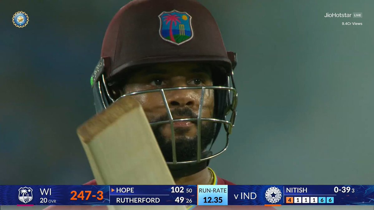 CricCrazyJohns's tweet photo. 104(94) vs IND - 2nd ODI
162*(143) vs IND - 3rd ODI
52(37) vs IND - 1st T20I
102*(45) vs IND - 2nd T20I
102*(50) vs IND - 4th T20I

CAPTAIN, LEADER, LEGEND OF WEST INDIES, SHAI HOPE 🥹❤️ https://t.co/btUxkOq6l4