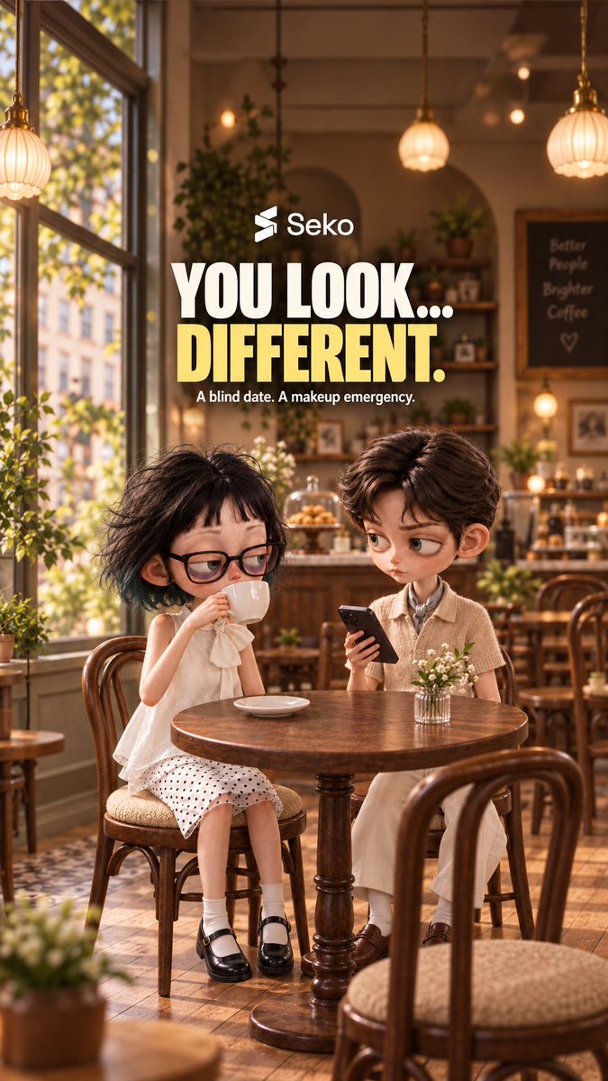 Sekotv_official's tweet photo. Do I really look that different from my photos?
#aivideo #aicreator #aifilm #aianimation https://t.co/8jIf67VBcO