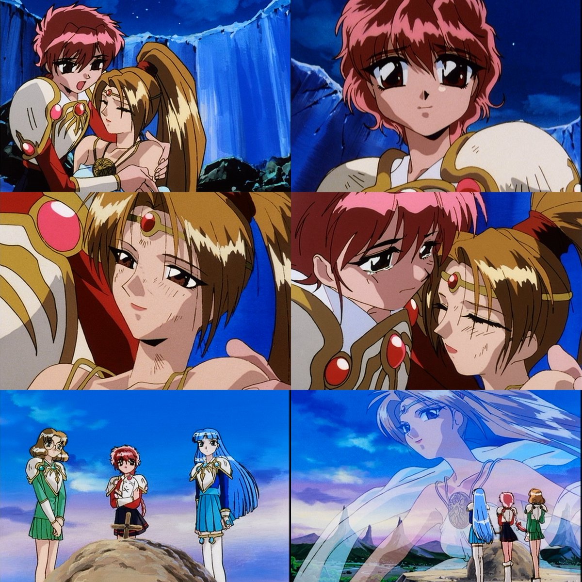 merusepi00q's tweet photo. 結構神格化されてる感あるレイアース旧アニメ版だけど、原作だと生存するプレセアが思いっ切り改変からのまさかの死亡…苦肉の策として瓜二つの妹を登場させるという荒業は当時ネットやSNSがあったらかなり叩かれてそうよね https://t.co/hzrA4FmUJZ