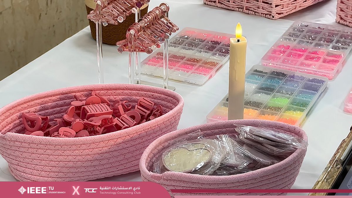 IEEE__TU's tweet photo. معاً لنشر الوعي والأمل.. جانب من فعاليتنا لـ أكتوبر الوردي بالتعاون مع TCC 💗✨ https://t.co/cSmcdOS4Hh