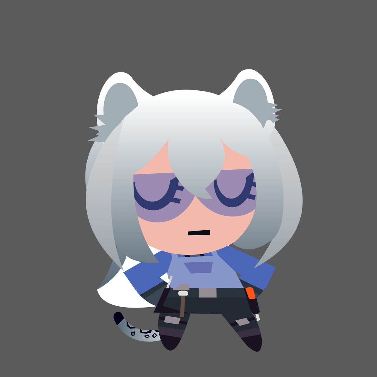 thymosy's tweet photo. i remember doing these helltaker chibis a while back, perhaps i should finish up some wips i had https://t.co/tFR2bJhnfB
