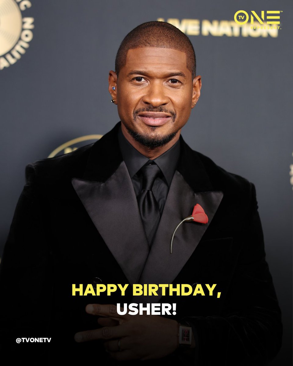 tvonetv's tweet photo. Happy birthday, @Usher! 🎈 For more celebrity Libras: https://t.co/CegUx0TXJP https://t.co/jfNf8tCy7c