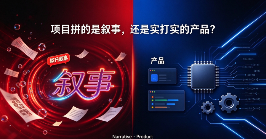 dkajhkjsd55591's tweet photo. web3项目拼的是叙事

还是实打实的产品？
#web3 #加密货币 #蓝V https://t.co/SbhLvJntfY
