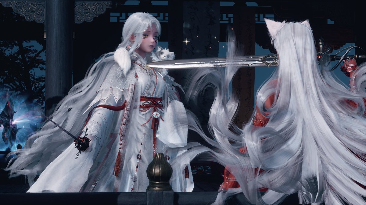 Melaine_nee's tweet photo. Inuyasha cosplay with my friend🤍

#infinitynikki #Inuyasha https://t.co/nBGWfQOZoV