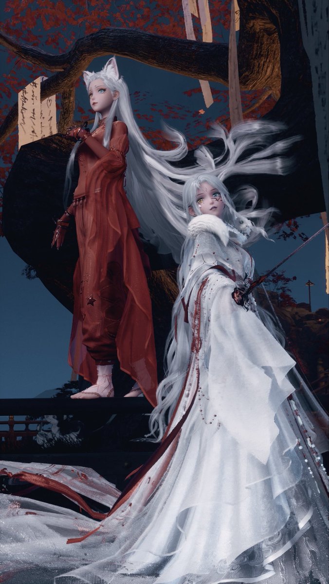 Melaine_nee's tweet photo. Inuyasha cosplay with my friend🤍

#infinitynikki #Inuyasha https://t.co/nBGWfQOZoV