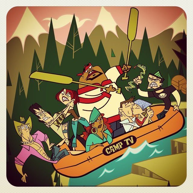 TDXenon97's tweet photo. @Hebi_Grey @Manager_JoJo It was heavily inspired by Clone High, which can be seen as far back as the Camp TV prototype https://t.co/6E33CDDYen