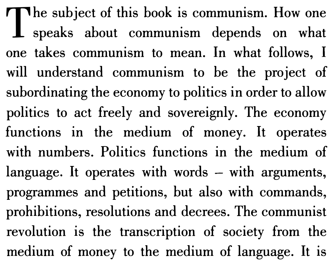 ArtusHolon's tweet photo. Still our finest definition of communism. https://t.co/Isue4jMKE1