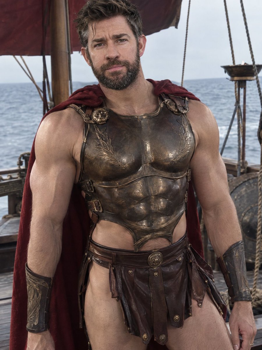 Lolacawt's tweet photo. Greek-tober 🏛️ pt.7

John Krasinski as the king of Ithaca, Odysseus. https://t.co/yS4FAHKq2y