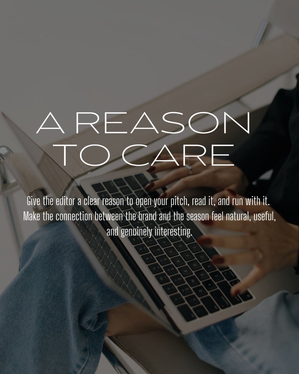 RPRFirm's tweet photo. This week’s R Tips break down what separates a seasonal pitch that gets picked up from one that gets ignored: timing, a fresh angle, and a story built to last past the news cycle.

#PRStrategy #DigitalPR #ContentMarketing #Pitching https://t.co/8Y40uqHzx5