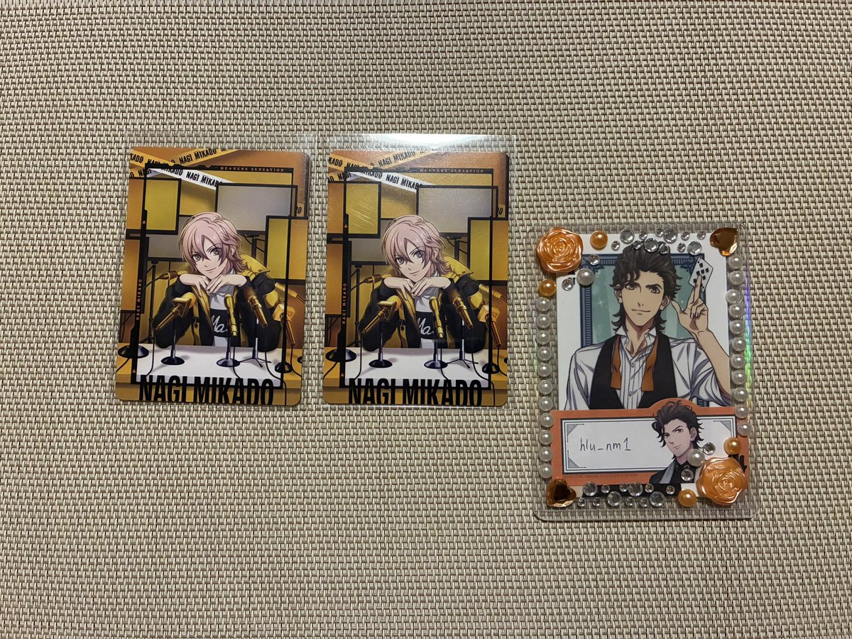 hlu_nm1's tweet photo. @bombommimiko こんばんは、お世話になっております。当方ナギ君のメセカ2所持しているのですが16日か17日に池袋手渡しまたは郵送にてヴァンと交換頂けないでしょうか？ご検討よろしくお願いいたします。 https://t.co/JrOGqsREJa