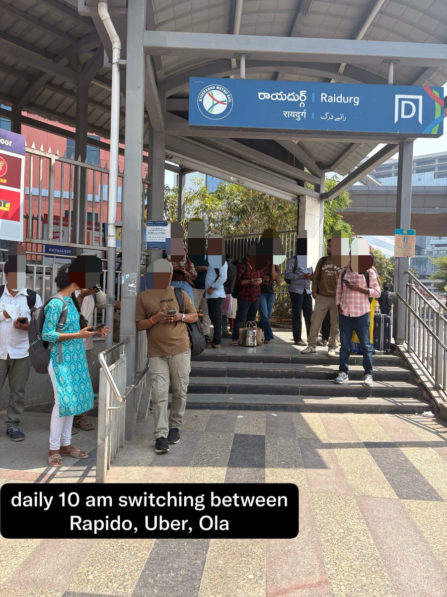 BusKaroHyd's tweet photo. Signs of a city that has absolutely no last mile connectivity #PublicTransport https://t.co/MedQz85gTq