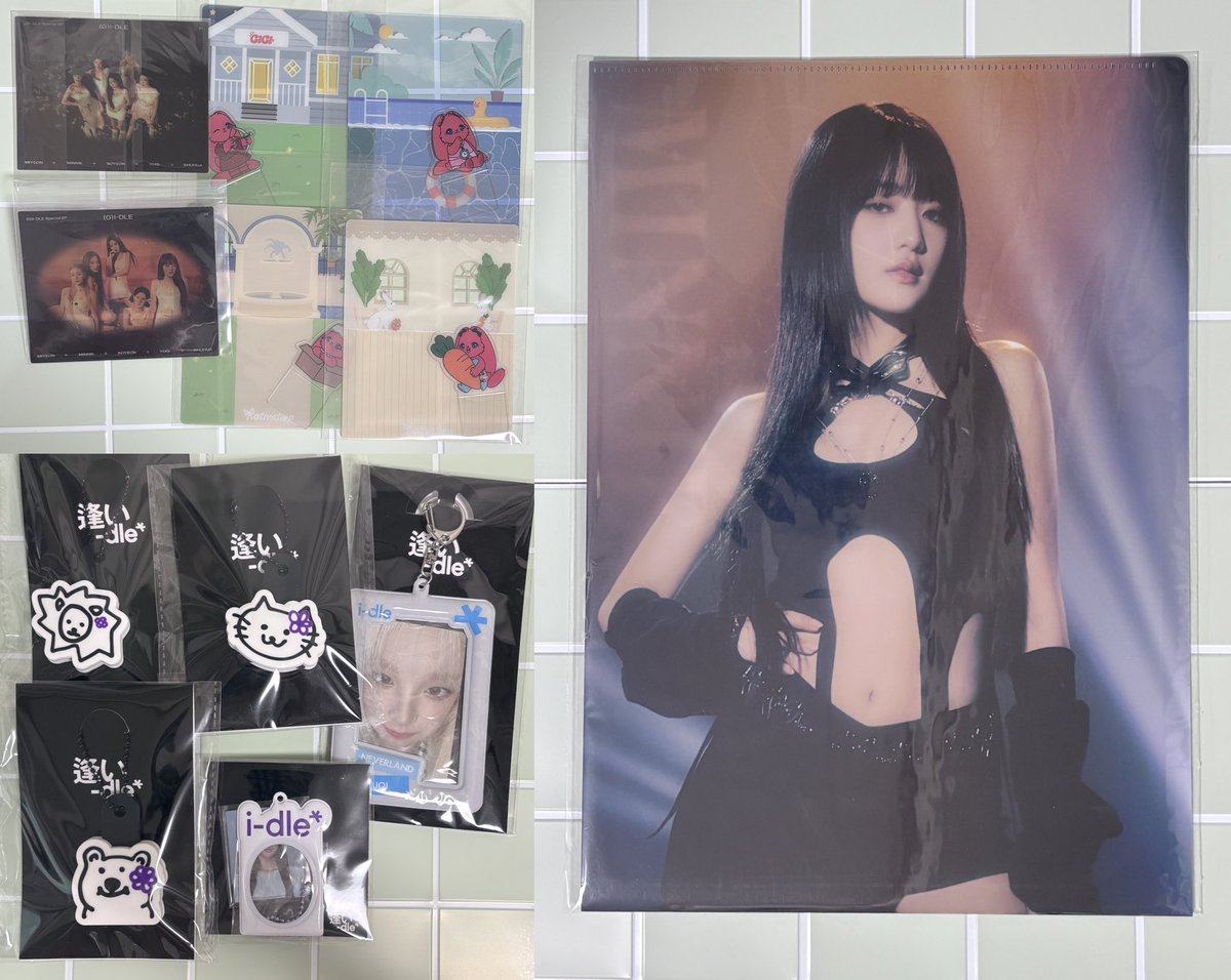 getsuka_dle's tweet photo. i-dle idle アイドゥル 交換
トレカ ポスター

譲▶︎ミヨン ミンニ ソヨン ウギ シュファ
※ブロマイドは一部ズレあり

求▶︎過去封入未所持、特典未所持、買取
ツリーに詳細あり

🔴は同種、出し惜しみ
複数枚との交換◎
郵送希望📮お気軽にお声掛けください🙇‍♀️ https://t.co/gCf9pHPhzV