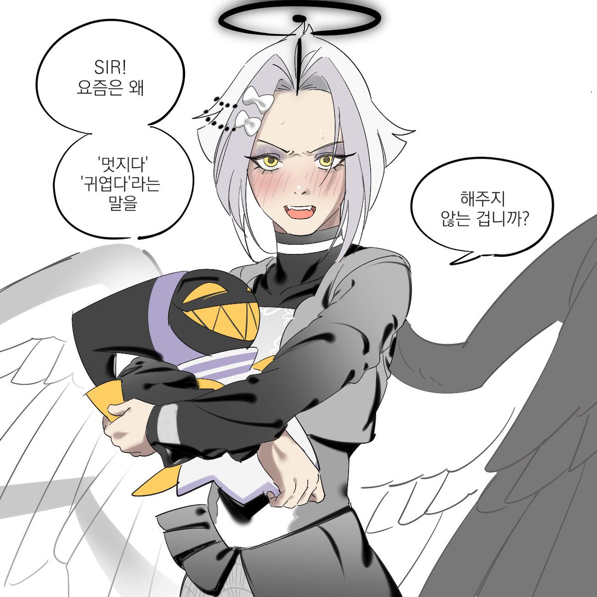 owab18's tweet photo. 흠...커디션 안 좋군... ㅃㄹ 자기 https://t.co/ml98sRahYj