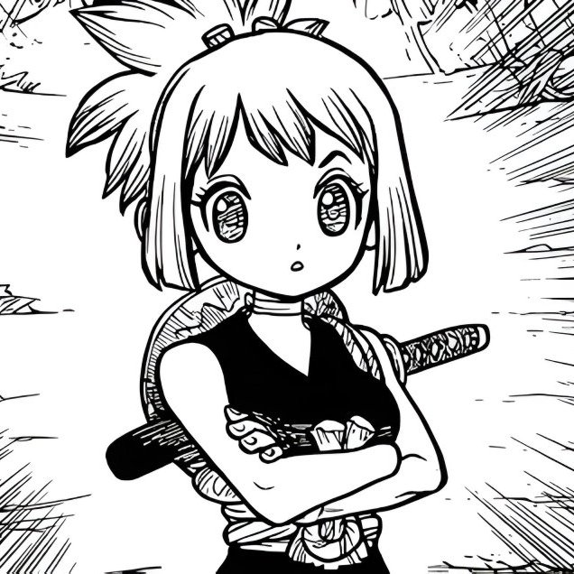 MothMan_dcst's tweet photo. Senku's girlfriend                         Senku's wife https://t.co/6yuwqW6bgv