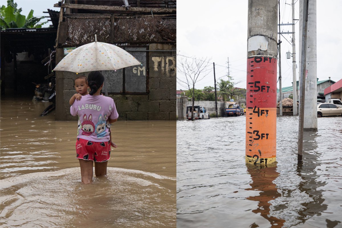 RUIDOPhoto's tweet photo. Durante el Habagat (monzón del suroeste) de agosto/septiembre de 2026, las lluvias extremas afectaron gravemente a distintos territorios y comunidades de la isla de Luzón. https://t.co/f2hSP2pgJ5