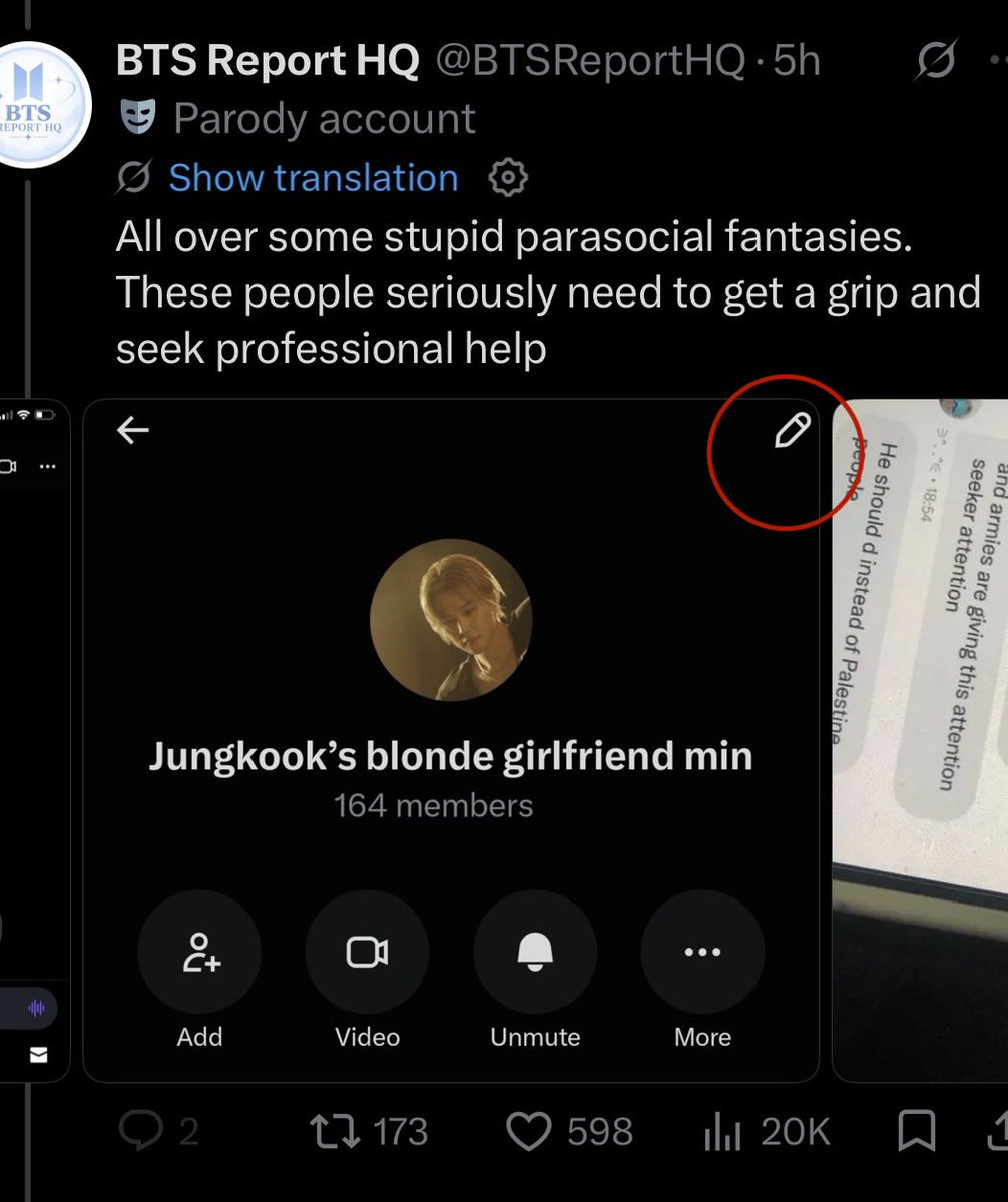 aevorIah's tweet photo. they really made a fake gc insulting their own fave just to set jimin up 😭 https://t.co/6DwRNMxpg5