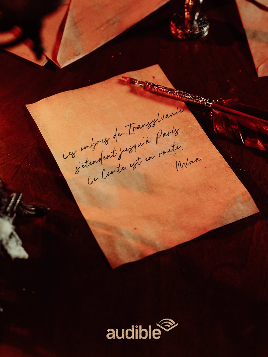 AudibleFr's tweet photo. Ce soir, les ombres semblent plus obscures que jamais.
Vous n'êtes en sécurité nulle part, même pas chez vous. La voix de Dracula saura s'infiltrer dans vos pensées. 
Oserez-vous écouter ce qu'il a à dire ? 
Dracula, à écouter sur Audible.

https://t.co/TOnlcCQrDn https://t.co/IhTu82iTeg