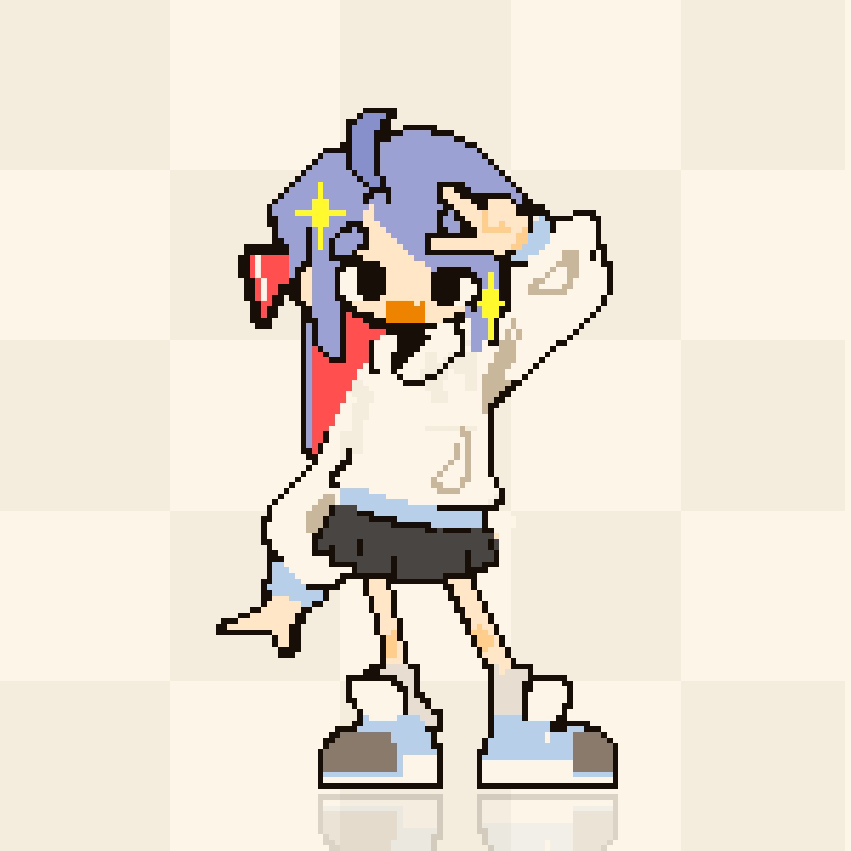 Fishkiart's tweet photo. Hello! #portfolioday 
I'm fishki and i love drawing mechs and chibis https://t.co/EuxT8coAEX