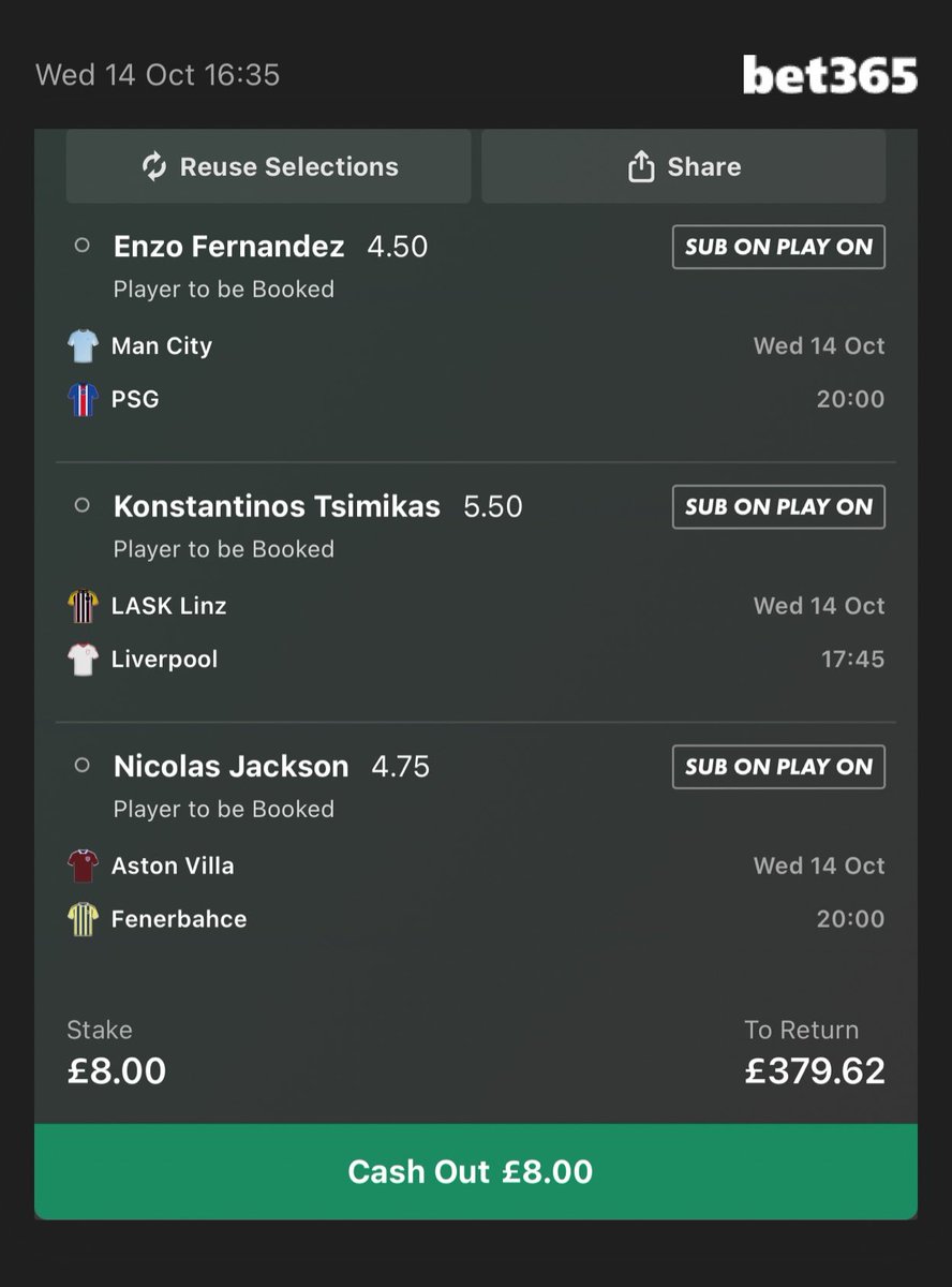 BrooksBets's tweet photo. Replacement Trixie for CL.

Bet365 

Add To Your Bet Slip - https://t.co/4qnWluhlby https://t.co/LflbKh6lxu