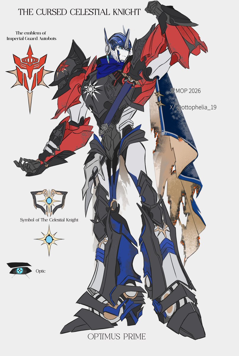 ottophelia_19's tweet photo. The Cursed Celestia Knight Optimus Prime is finally here ! 

#tfp #Optimusprime
<TOKHOD> AU https://t.co/L1Fvu45CRv
