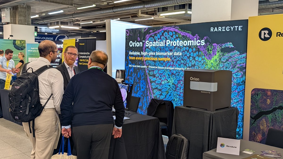 RareCyte's tweet photo. Live from Biomarkers, CDx &amp; Precision Medicine Europe 2026!
 
Come see how Orion™ supports high-plex spatial proteomics for precision therapeutics programs – visit us at Booth #47.
 
#BIOMEU2026 #BiomarkersEurope2026 https://t.co/PMtq4XF4oX