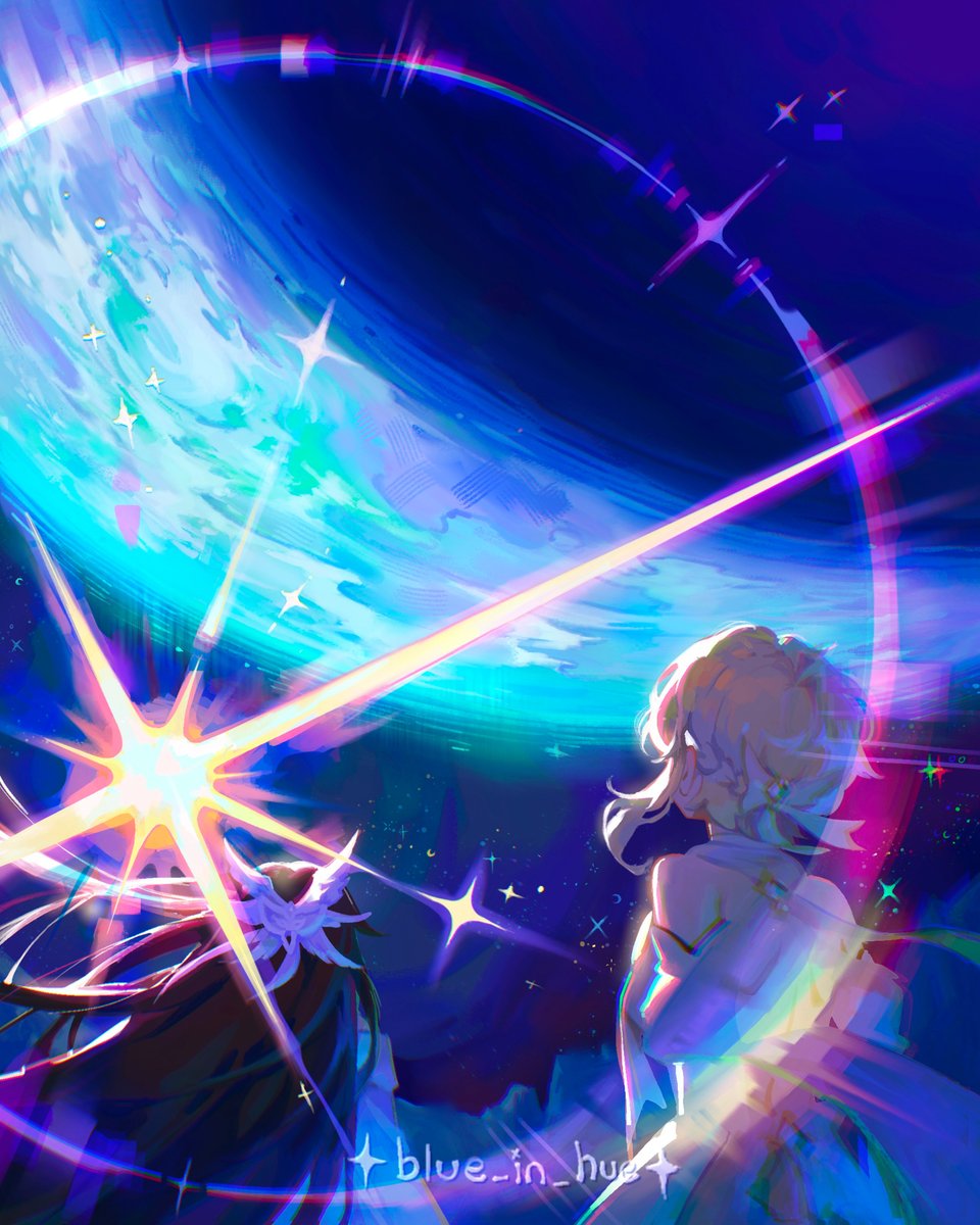 blue_in_hue's tweet photo. #PortfolioDay i love to paint magically ✨ https://t.co/7ajphQjxMu