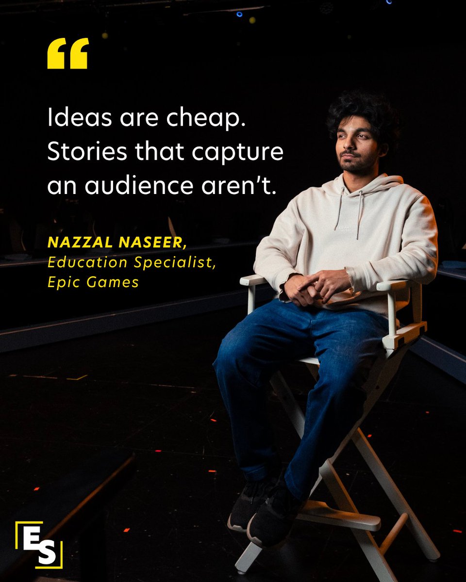 EdmontonScreen's tweet photo. Video game industry skills, on a film set in Edmonton. 

Nazzal Naseer works on Epic Games’ education team. Through the @themosquers Rising Leaders Fellowship, he’s now working on Legends with Northern Gateway Films. 

🔗 Read his full story: https://t.co/q5bPn5IcAp #WeCreateHere https://t.co/TcYfbDQIgE