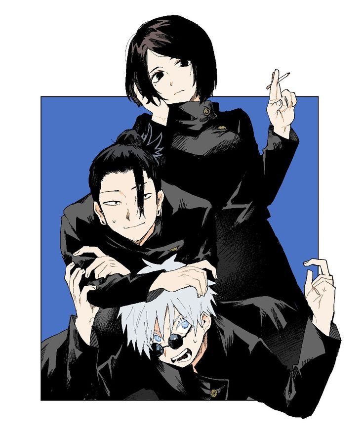 xyvuq's tweet photo. #shoko
#suguru
#satoru https://t.co/JaFKdT5Njx