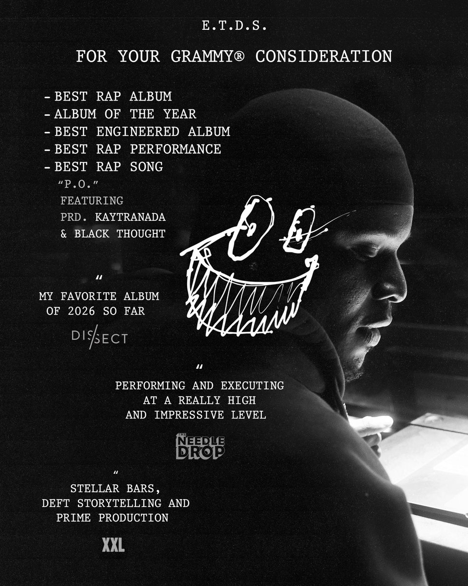 IDK's tweet photo. For your Grammy consideration. https://t.co/g8A2IFpaDo