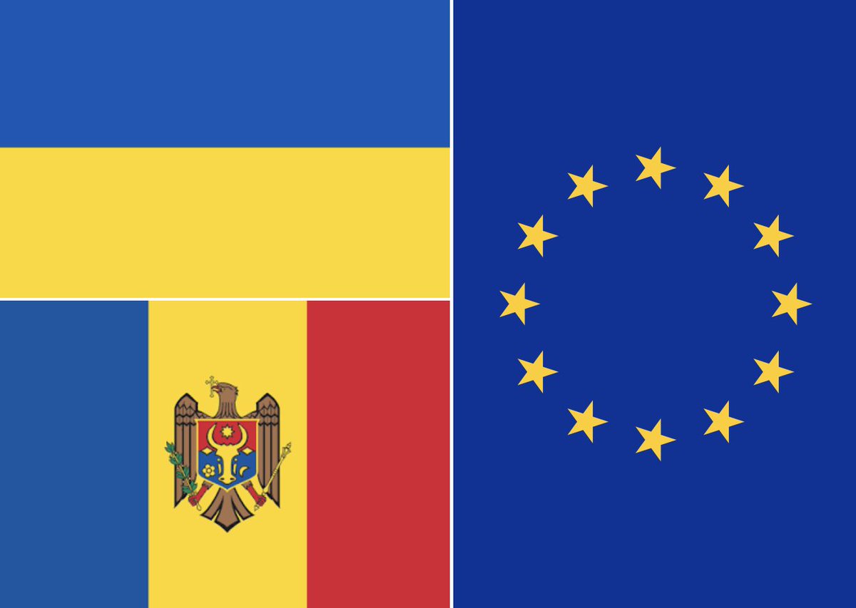 europeanhorizon's tweet photo. 🇪🇺‼️ Ukraine and Moldova Advance on EU Membership

Ukraine and Moldova have opened EU accession Clusters 2 and 3, covering Internal Market and Competitiveness and Inclusive Growth, marking further progress towards membership after Hungary’s new government dropped its objections to advancing Ukraine’s accession talks.

Despite this progress, Ukraine’s ongoing war with Russia and Moldova’s unresolved Transnistria conflict still raise questions about whether both countries can realistically join the EU.

Do you support Ukraine and Moldova joining the EU despite these challenges?