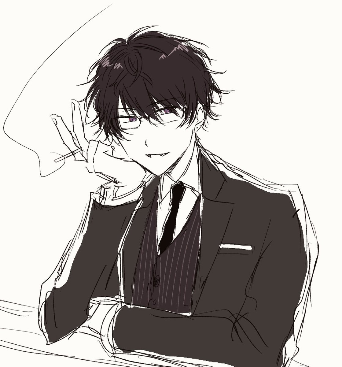 srt24_f's tweet photo. もう一枚走り描きしたので寝ます https://t.co/3xXd8KaWhM