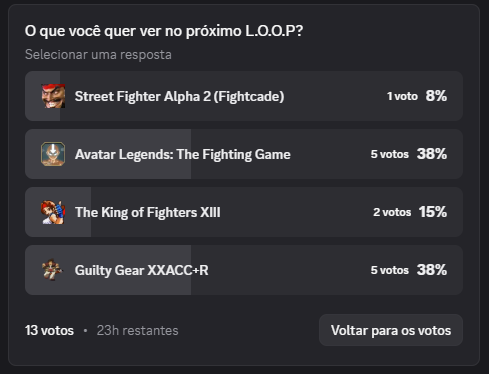 DaipanLoop's tweet photo. Dia 17 está chegando, e já é hora de LOOPAR!

Vem votar aqui no nosso discord pra ver que tipo de brincadeira iremos ver nos próximos dias!
https://t.co/b8Dykrt7eB https://t.co/cr3MAUwFuP