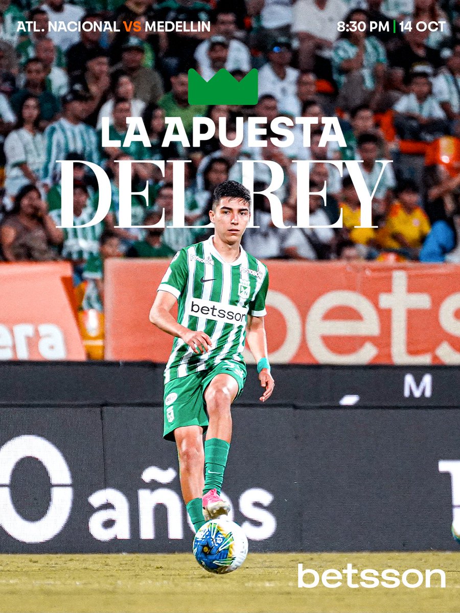 BetssonCo's tweet photo. ¡LLEGÓ EL DÍA DEL CLÁSICO! ✅ @nacionaloficial

Recibimos a nuestro rival de patio en un nuevo choque de Copa. Desliza para ver el recuerdo del día y la cuota exclusiva Betsson para hoy🔥

¡VAMOS VERDE!💚

➡️ Bono Bienvenida: https://t.co/tF4eYARnj1 https://t.co/R8UJVQuy1P