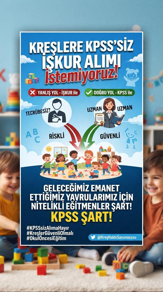 Oguzkocatas0303's tweet photo. #3000LisansÇocukGelişimci 
@tcailesosyal https://t.co/g2U6JJ2wlm