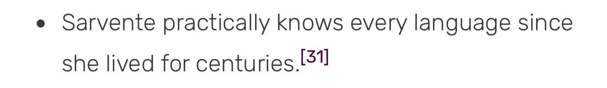 ofsarvente's tweet photo. ❗️IMPORTANT CANON FACTS ABOUT SARVENTE ❗️ https://t.co/nqEke44qFR