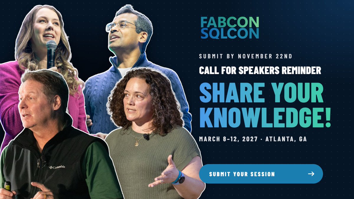 FABConSQLCon tweet picture