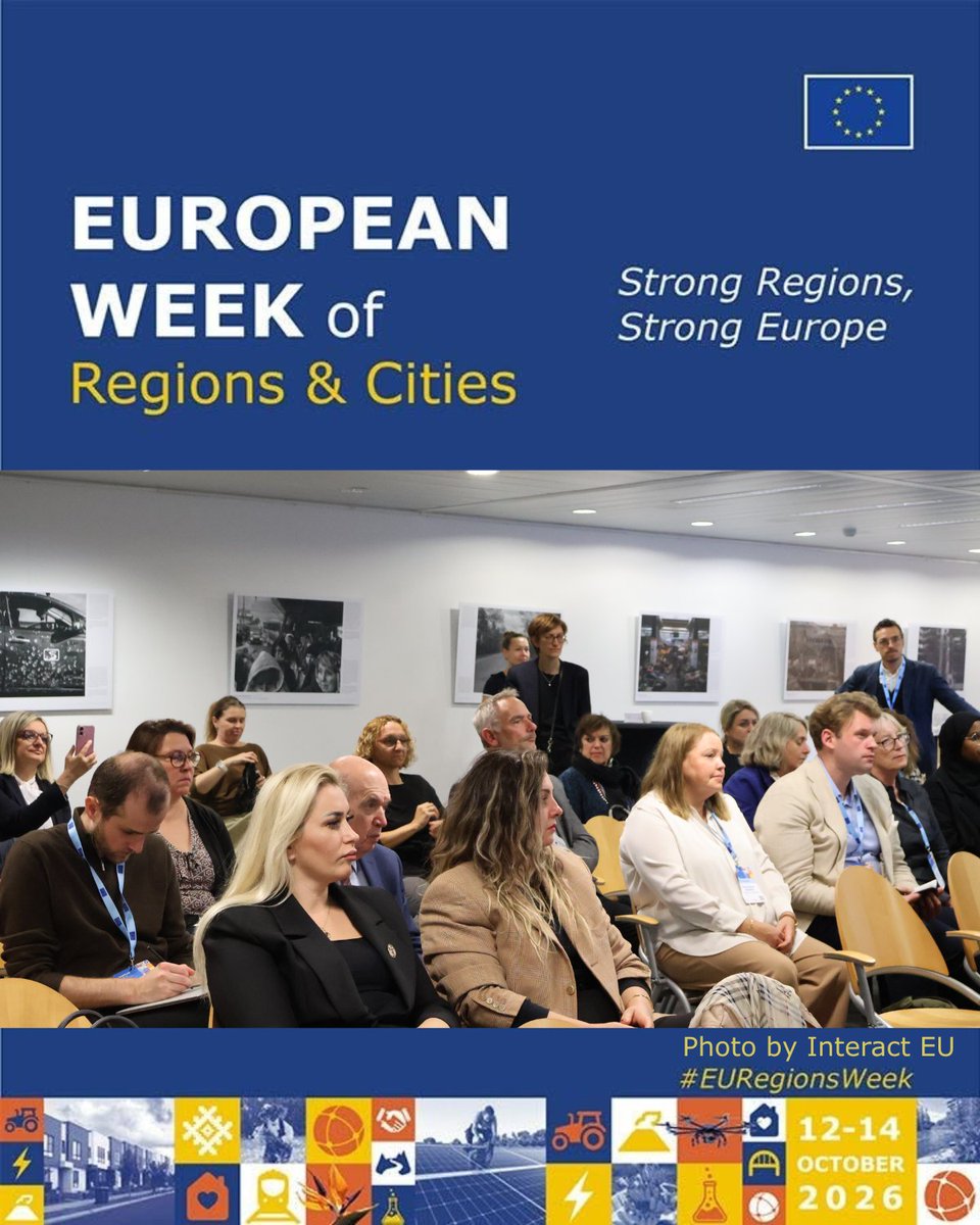 URBACT's tweet photo. During our joint #EURegionsWeek session, cities, regions &amp; cooperation programmes explored together what's needed beyond 2027.

🤝The takeaway: cooperation is the glue that keeps the European project together!

Thanks to everyone who joined the conversation!
@EUinmyRegion @EU_CoR https://t.co/NJyFp3D93G